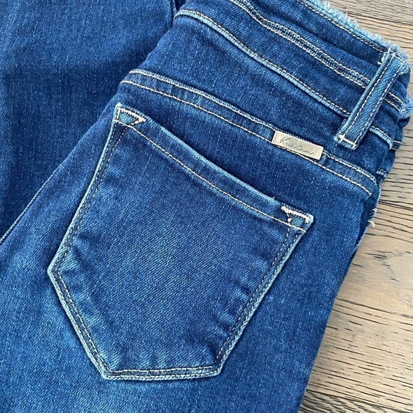 KanCan Distressed Frayed Hem Skinny Ankle Jeans - Picture 5 of 10